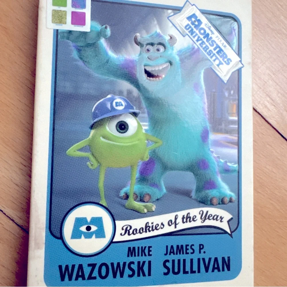 2 Makeup Revolution x Monsters University Card Eyeshadow Palette Randall Rookies